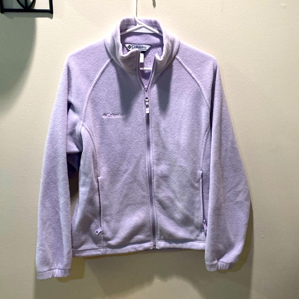 Lilac Columbia zip up.